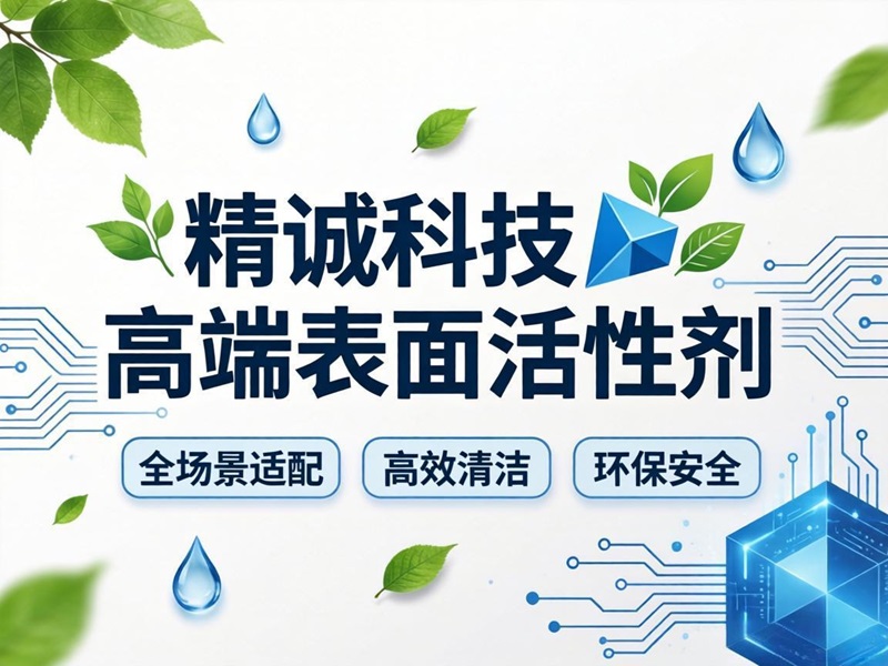 玩彩网科技高端表表活性剂：全场景适配+高效清洁+环保安全